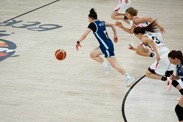 Japan vs Argentina Women s Basketball World Cup 2026 Qualifying Tournaments Melisa Gretter of Argentina national team, Nationalteam in action during the Women s Basketball World Cup 2026 Qualifying Tournaments Group Phase - Group A between Japan National Team and Argentina National Team at Turkcell Basketball Development Center on March 17, 2026 in Istanbul, Turkey. Istanbul Istanbul Turkey Copyright: xBurakxBasturkx