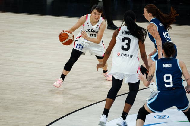 Japan vs Argentina Women s Basketball World Cup 2026 Qualifying Tournaments Aika Hirashita of Japan national team, Nationalteam in action during the Women s Basketball World Cup 2026 Qualifying Tournaments Group Phase - Group A between Japan National Team and Argentina National Team at Turkcell Basketball Development Center on March 17, 2026 in Istanbul, Turkey. Istanbul Istanbul Turkey Copyright: xBurakxBasturkx