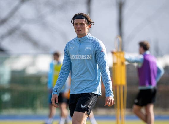 Fussball, Herren, Saison 2025 26, 2. Bundesliga, Hertha BSC, Training, Fabian Reese (Hertha BSC), 17.03. 2026,