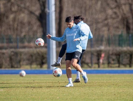 Fussball, Herren, Saison 2025 26, 2. Bundesliga, Hertha BSC, Training, Josip Brekalo (Hertha BSC), 17.03. 2026,