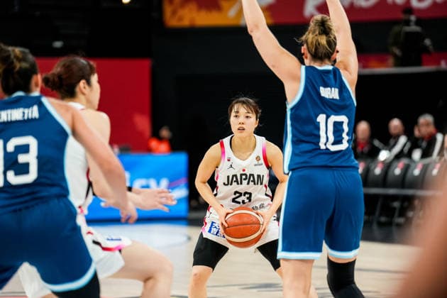 Japan v Argentina - Women s World Cup 2026 Qualifier Mai Yamamoto of Japan competes during the Women s World Cup 2026 Qualifier between Japan and Argentina at Turkcell Basketball Development Center on March 17, 2026, in Istanbul, Turkey. Istanbul Turkey  Copyright: xYagizxGurtugx originalFilename:gurtug-japanvar260317_np4aJ.jpg