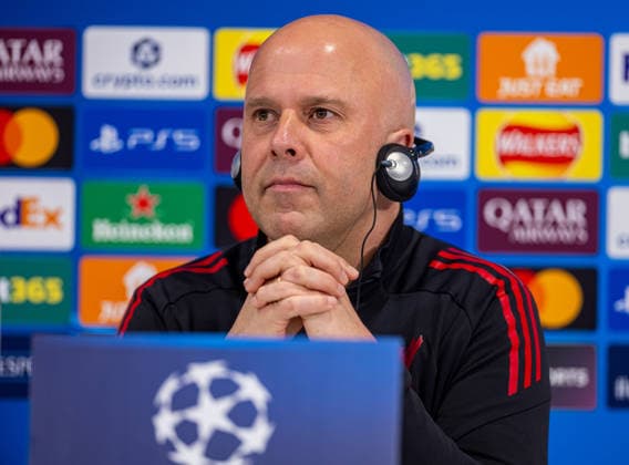 Football - UEFA Champions League - Round of 16 - 2nd Leg - Liverpool FC v Galatasaray A.Åž. - MD-1 LIVERPOOL, ENGLAND - Tuesday, March 17, 2026: Liverpool s head coach Arne Slot during a press conference, PK, Pressekonferenz at Anfield ahead of the UEFA Champions League Round of 16 2nd Leg match between Liverpool FC and Galatasaray A.Åž. (Photo by David Rawcliffe Propaganda) LIVERPOOL Anfield MERSEYSIDE ENGLAND  Copyright: xDavidxRawcliffex P2026-03-17-Liverpool_Galatasaray_MD-1-100