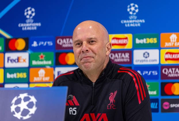 Football - UEFA Champions League - Round of 16 - 2nd Leg - Liverpool FC v Galatasaray A.Åž. - MD-1 LIVERPOOL, ENGLAND - Tuesday, March 17, 2026: Liverpool s head coach Arne Slot during a press conference, PK, Pressekonferenz at Anfield ahead of the UEFA Champions League Round of 16 2nd Leg match between Liverpool FC and Galatasaray A.Åž. (Photo by David Rawcliffe Propaganda) LIVERPOOL Anfield MERSEYSIDE ENGLAND  Copyright: xDavidxRawcliffex P2026-03-17-Liverpool_Galatasaray_MD-1-85