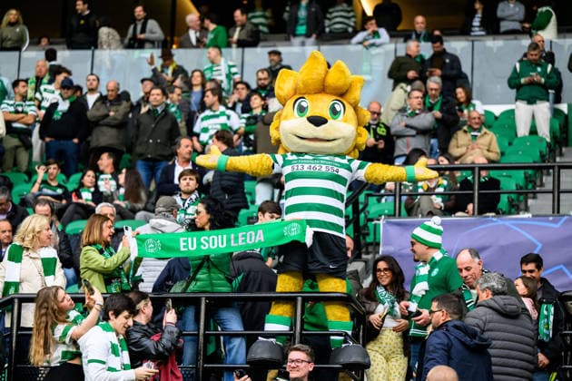 260317 Fans of Sporting ahead of the UEFA Champions League football match between Sporting CP and Bodo Glimt on March 17, 2026 in Lisbon. Photo: Marius Simensen BILDBYRAN COP 238 MM0063 bbeng football fotball fotboll soccer uefa champions league mesterligaen bodo glimt sporting clube de portugal sporting lisboa sporting lisbon sporting cp publik Copyright: MARIUSxSIMENSEN BB260317BB626