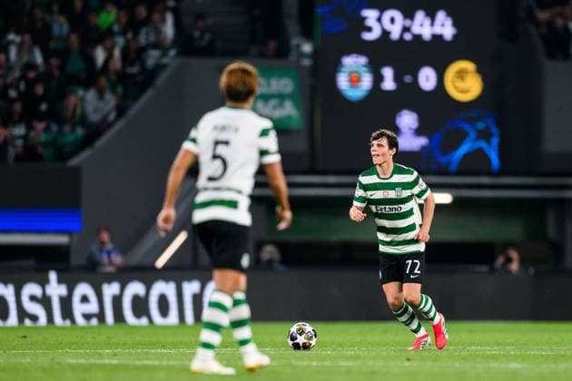 260317 Eduardo Quaresma of Sporting during the UEFA Champions League football match between Sporting CP and Bodo Glimt on March 17, 2026 in Lisbon. Photo: Marius Simensen BILDBYRAN COP 238 MM0063 bbeng football fotball fotboll soccer uefa champions league mesterligaen bodo glimt sporting clube de portugal sporting lisboa sporting lisbon sporting cp Copyright: MARIUSxSIMENSEN BB260317BB707