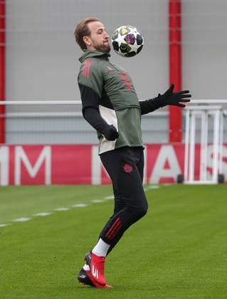 17.03.2026, FC Bayern Training, Saebenerstrasse Muenchen, Fussball, im Bild: Harry Kane (FC Bayern Muenchen)