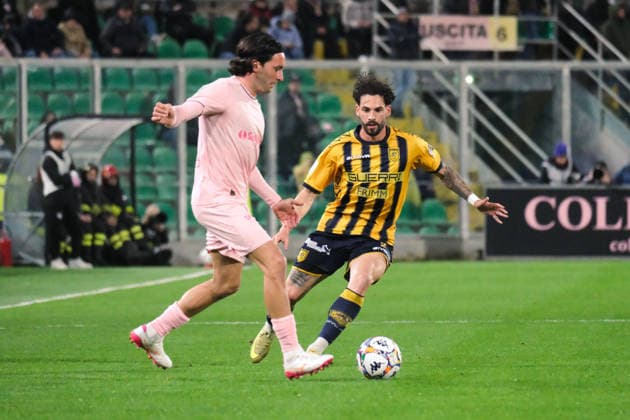 Palermo, Italy, 17 March 2026. Renzo Barbera Stadium, Palermo vs Juve Stabia, match valid for the 2025 2026 Serie B championship. In the photo: Tommaso Augello (Palermo FC)  Copyright: xFedericoxSerra IPAxSportx xipa-agency.netx xx IPA_73044985 IPA_Agency_IPA73044985