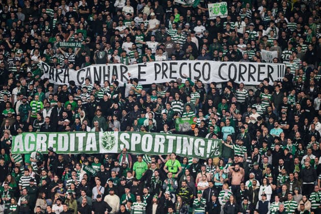 260317 Fans of Sporting during the UEFA Champions League football match between Sporting CP and Bodo Glimt on March 17, 2026 in Lisbon. Photo: Marius Simensen BILDBYRAN COP 238 MM0063 bbeng football fotball fotboll soccer uefa champions league mesterligaen bodo glimt sporting clube de portugal sporting lisboa sporting lisbon sporting cp publik Copyright: MARIUSxSIMENSEN BB260317BB774