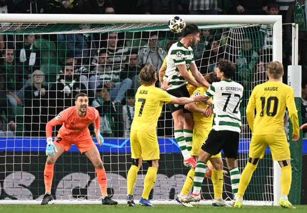 Sporting CP v FK Bodo Glimt - UEFA Champions League LISBON, PORTUGAL - MARCH 17: Goncalo Inacio (25) of Sporting CP in action during the UEFA Champions League 2025 26 Round of 16 second leg match between Sporting CP and FK Bodo Glimt at Jose Alvalade Stadium in Lisbon, Portugal, on March 17, 2026. Zed Jameson Anadolu Lisbon Portugal. Editorial use only. Please get in touch for any other usage.  Copyright: x2026xAnadoluxZedxJamesonx