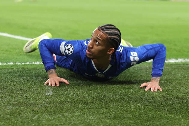 Chelsea v PSG 17 March 2026, London - UEFA Champions League, Round of Sixteen, 2nd Leg - Chelsea v Paris Saint-Germain - Joao Pedro of Chelsea - Photo: Charlotte Wilson Offside. London UK Copyright: xCharlottexWilsonx xOffsidexOffside