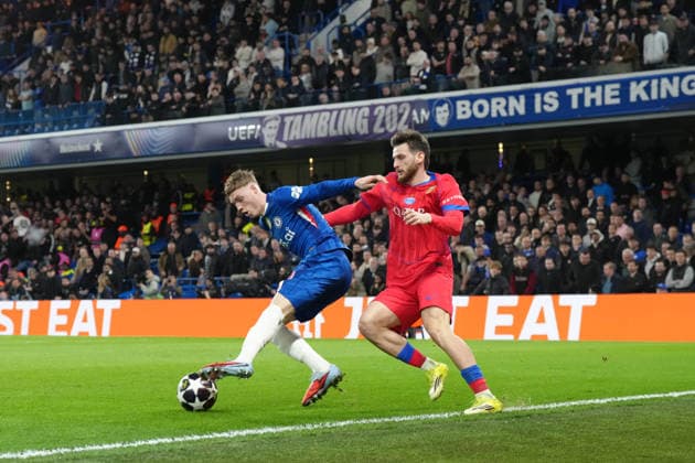 Chelsea v Paris Saint-Germain, Champions League Chelsea midfielder Cole Palmer (10) during the Champions League match between Chelsea and Paris Saint-Germain at Stamford Bridge, London, UK on 17 March 2026. London Stamford Bridge Greater London UK Editorial use only , Copyright: xStephenxFlynnx PSI-23910-0085