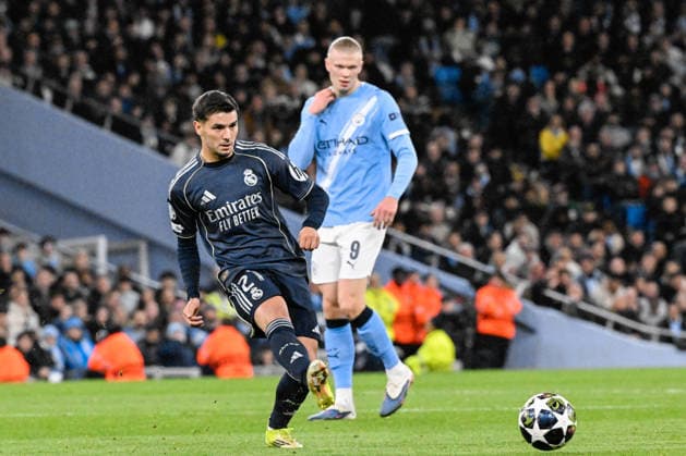Champions League 2026 ; Manchester City v Real Madrid; Brahim Diaz of Real Madrid. Manchester City v Real Madrid. Champions League round of 16 match , between Manchester City and Real Madrid played at the Etihad Stadium, Manchester on March 17, 2026 in Manchester; Manchester City of Manchester Stadium Manchester England Futbol Copyright: xCallisx xAgenciaxLOFx