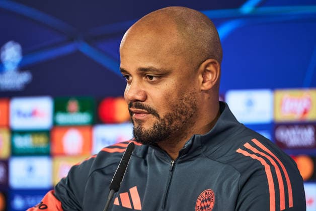 Pressekonferenz FC Bayern München Fußball UEFA Champions League Pressekonferenz FC Bayern München am 17.03.2026 auf dem Trainingsgelände an der Säbener Straße in München Vincent Kompany ( Trainer Cheftrainer München ) Foto: Photo by FC Bayern München via REVIERFOTO München Trainingsgelände an der Säbene Bayern Deutschland
