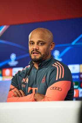 Pressekonferenz FC Bayern München Fußball UEFA Champions League Pressekonferenz FC Bayern München am 17.03.2026 auf dem Trainingsgelände an der Säbener Straße in München Vincent Kompany ( Trainer Cheftrainer München ) Foto: Photo by FC Bayern München via REVIERFOTO München Trainingsgelände an der Säbene Bayern Deutschland
