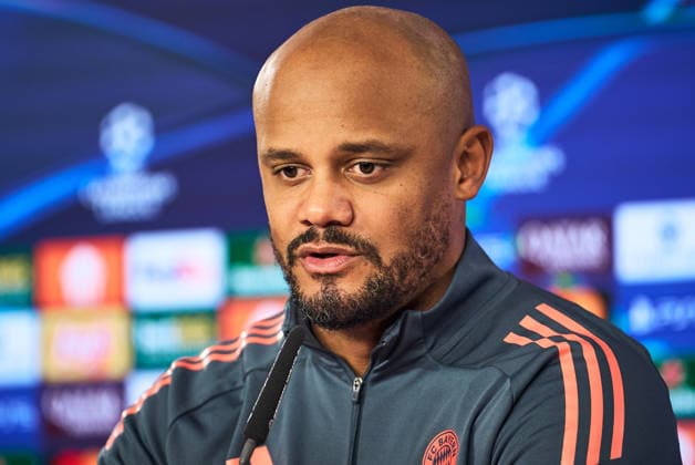 Pressekonferenz FC Bayern München Fußball UEFA Champions League Pressekonferenz FC Bayern München am 17.03.2026 auf dem Trainingsgelände an der Säbener Straße in München Vincent Kompany ( Trainer Cheftrainer München ) Foto: Photo by FC Bayern München via REVIERFOTO München Trainingsgelände an der Säbene Bayern Deutschland