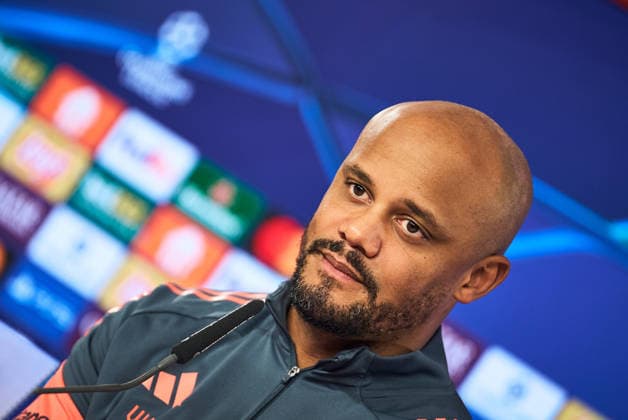 Pressekonferenz FC Bayern München Fußball UEFA Champions League Pressekonferenz FC Bayern München am 17.03.2026 auf dem Trainingsgelände an der Säbener Straße in München Vincent Kompany ( Trainer Cheftrainer München ) Foto: Photo by FC Bayern München via REVIERFOTO München Trainingsgelände an der Säbene Bayern Deutschland
