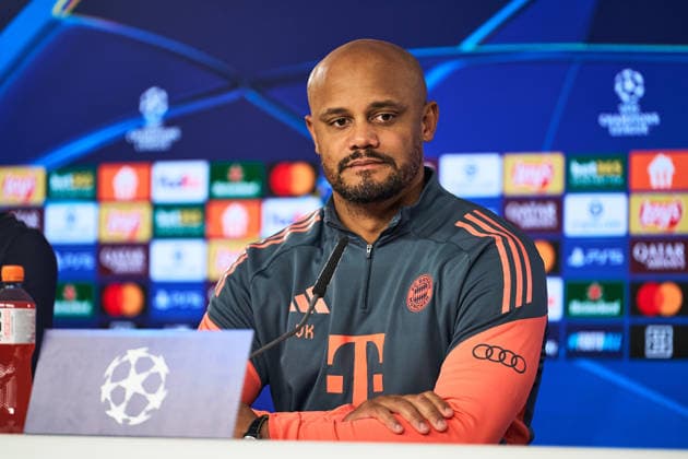Pressekonferenz FC Bayern München Fußball UEFA Champions League Pressekonferenz FC Bayern München am 17.03.2026 auf dem Trainingsgelände an der Säbener Straße in München Vincent Kompany ( Trainer Cheftrainer München ) Foto: Photo by FC Bayern München via REVIERFOTO München Trainingsgelände an der Säbene Bayern Deutschland