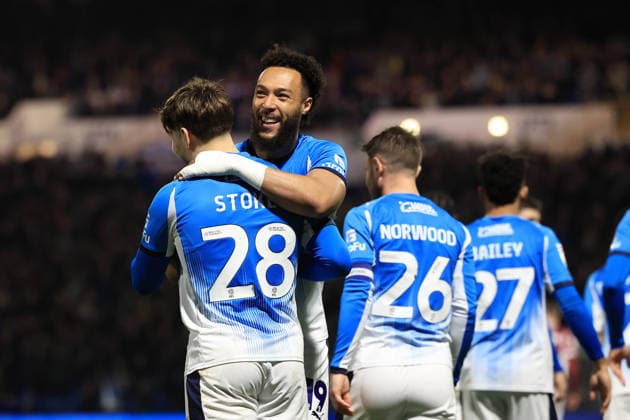 Stockport County FC v Northampton Town - Sky Bet League One Josh Stokes of Stockport celebrates scoring to make it 1-0 during the Sky Bet League 1 match between Stockport County and Northampton Town at Edgeley Park Stadium in Stockport, United Kingdom, on March 17, 2026. Stockport Greater Manchester United, ManU Kingdom  Copyright: xMIxNewsx originalFilename:fletcher-stockpor260317_np2Bg.jpg