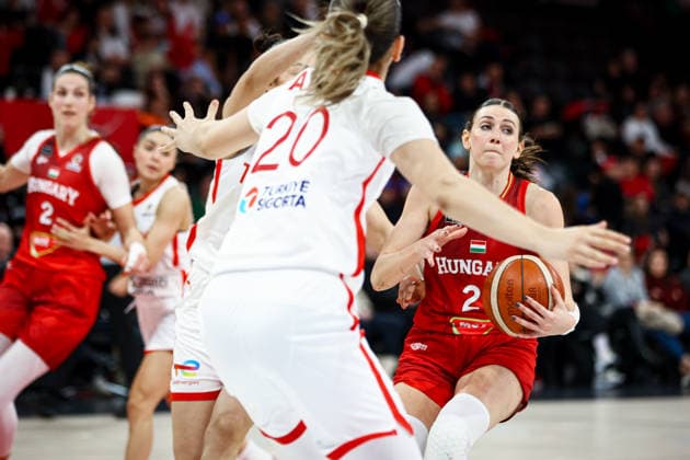 Turkiye vs Hungary Women s Basketball World Cup 2026 Qualifying Tournaments Reka Lelik of Hungary national team, Nationalteam in action during the Women s Basketball World Cup 2026 Qualifying Tournaments Group Phase - Group A between Turkiye National Team and Hungary National Team at Turkcell Basketball Development Center on March 17, 2026 in Istanbul, Turkey. Istanbul Istanbul Turkey Copyright: xBurakxBasturkx