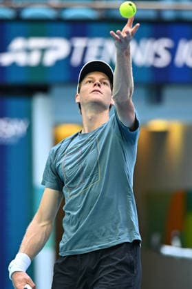 Itau Miami Open Jannik Sinner (ITA) during practice at the Itau Miami Open in Miami , USA, on March 17, 2026. Photo by Corinne Dubreuil ABACAPRESS.COM Miami United States  Copyright: xDubreuilxCorinne ABACAx