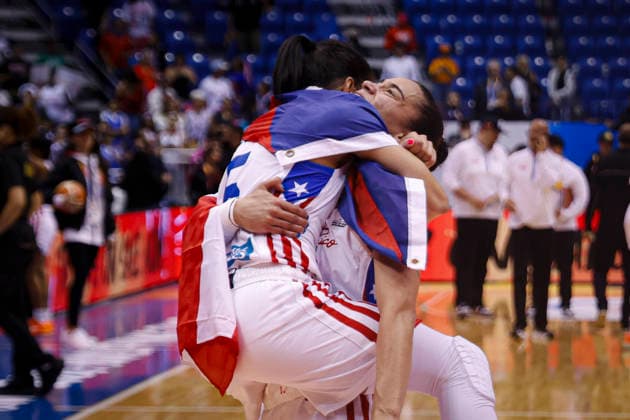2026 World Cup Qualifying Tournament - Puerto Rico V New Zealand Pamela Rosado 5 and Tayra Melendez 1 of Puerto Rico celebrate after securing a spot at the FIBA Women s Basketball World Cup 2026 during the game at the 2026 FIBA World Cup Qualifying Tournament between Puerto Rico and New Zealand in San Juan, Puerto Rico, on March 17, 2026, at Coliseo Jose Miguel Agrelot. San Juan Puerto Rico  Copyright: xEdgardoxMedinax originalFilename:medinamillan-notitle260317_np9oT.jpg