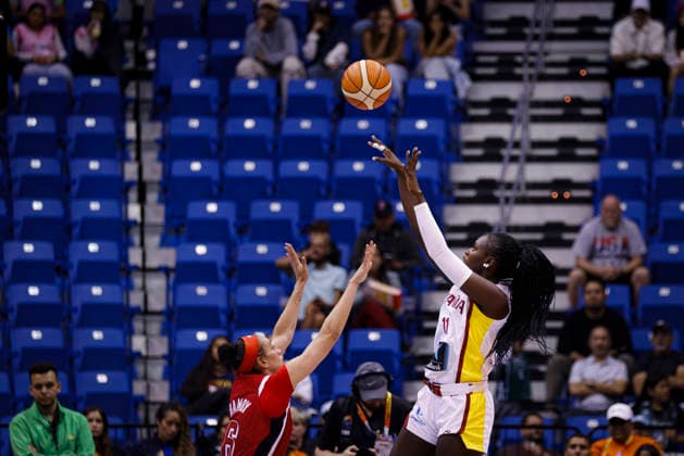2026 World Cup Qualifying Tournament - USA V Spain Awa Fam 11 of Spain plays during the game at the 2026 FIBA World Cup Qualifying Tournament between the United States and Spain in San Juan, Puerto Rico, on March 17, 2026, at Coliseo Jose Miguel Agrelot. San Juan Puerto Rico  Copyright: xEdgardoxMedinax originalFilename:medinamillan-notitle260317_npYJL.jpg
