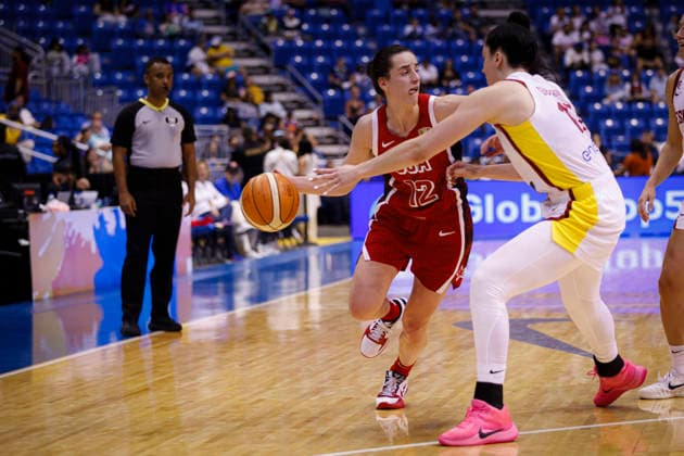 2026 World Cup Qualifying Tournament - USA V Spain Caitlin Clark 12 of the United States plays during the game at the 2026 FIBA World Cup Qualifying Tournament between the United States and Spain in San Juan, Puerto Rico, on March 17, 2026, at Coliseo Jose Miguel Agrelot. San Juan Puerto Rico  Copyright: xEdgardoxMedinax originalFilename:medinamillan-notitle260317_npb9s.jpg