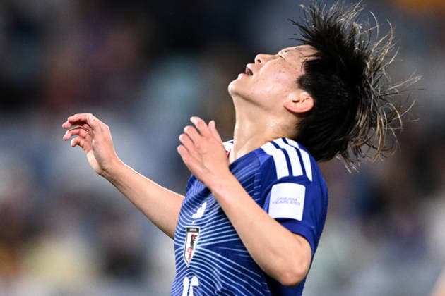 SOCCER ASIAN CUP WOMEN SOUTH KOREA JAPAN, Aoba Fujino of Japan reacts after missing a shot at goal during the AFC Women s Asian Cup Semi Final 2 between Korea Republic and Japan at Stadium Australia in Sydney, Wednesday, March 18, 2026. ( NO ARCHIVING, EDITORIAL USE ONLY SYDNEY NEW SOUTH WALES AUSTRALIA  Copyright: xDANxHIMBRECHTSx 20260318194864694062