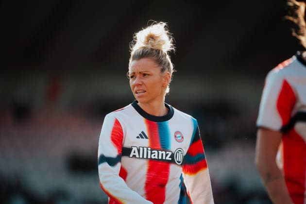 15.03.26, Women, Football, Google Pixel Frauen Bundesliga, Season 2025 2026, 1.FC Köln vs. FC Bayern München, Matchday 20 Linda Dallmann ( 10 - FC Bayern München) during warm-up Cologne Franz-Kremer-Stadium NRW Deutschland
