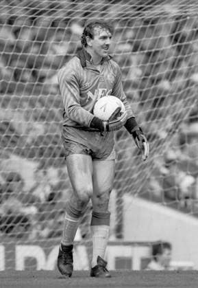 Aston Villa V Everton, League Division One Neville Southall of Everton in action during the League Division One match between Aston Villa and Everton at Villa Park on April 18, 1987 in Birmingham, England . Birmingham Villa Park England United Kingdom Copyright: xAllstarxPicturexLibraryxLtdx