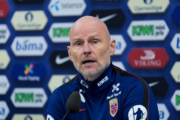 Men s national football team selection Oslo 20260318 National team manager Staale Solbakken presents the squad for the men s national team s private international matches against the Netherlands and Switzerland Photo Terje Pedersen NTB Oslo Norway EDITORIAL USE ONLY RESTRICTED USE FOR BETTING COMPANIES  Copyright: xTerjexPedersenx xNTBx