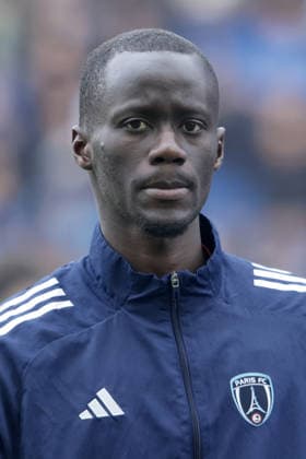 MUSTAPHA MBOW, Paris F.C., Ligue 1, 2025-26, Racing Strasbourg vs Paris F.C. 0-0, 15-03-2026, Primo piano, Head shot, Close up LIGUE 1 2025-26 RACING STRASBURGO-PARIS FC 0-0