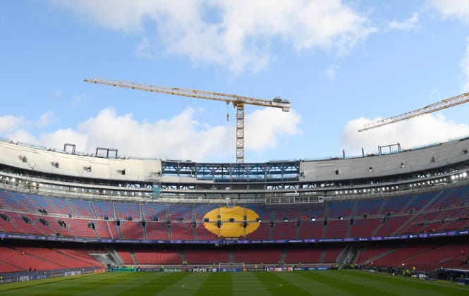 FC Barcelona, Barca v Newcastle United, UEFA Champions League, Football, Camp Nou, Barcelona, SP - 18 Mar 2026 A general view of the stadium. Barcelona Camp Nou Barcelona SP, UK NEWSPAPERS OUT Copyright: xMarkxEnfieldx