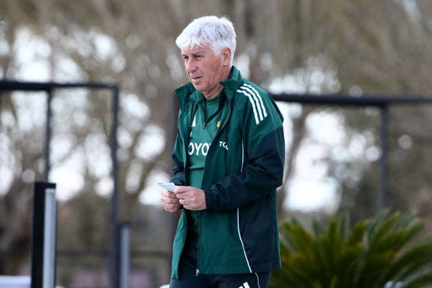 CALCIO - UEFA Europa League - AS Roma - press conference, PK, Pressekonferenz and Training 18-03-2026 Allenamenti Roma vigilia di Europa League Nella foto: Gasperini ( Foto Gino Mancini ) Roma Italy  Copyright: xIPAxSport ABACAx