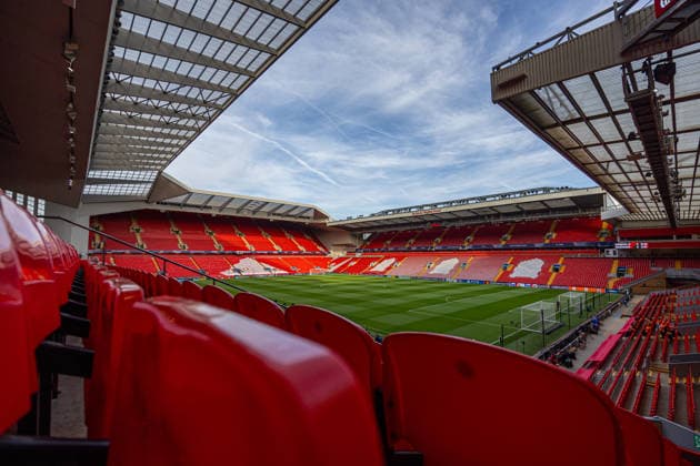 Football - UEFA Champions League - Round of 16 - 2nd Leg - Liverpool FC v Galatasaray A.Åž. LIVERPOOL, ENGLAND - Wednesday, March 18, 2026: A general view of the stadium ahead of the UEFA Champions League Round of 16 2nd Leg match between Liverpool FC and Galatasaray A.Åž. at Anfield. (Photo by David Rawcliffe Propaganda) LIVERPOOL Anfield MERSEYSIDE ENGLAND  Copyright: xDavidxRawcliffex P2026-03-18-Liverpool_Galatasaray-16