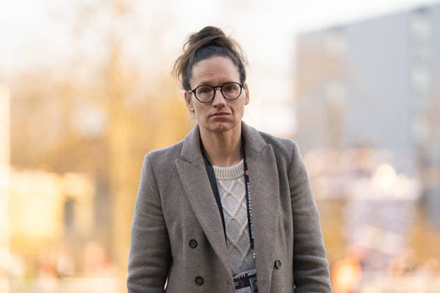 18.03.2026, xhfmx, Fussball Google Pixel Frauen-Bundesliga, Eintracht Frankfurt - TSG Hoffenheim Babett Peter (DFL DFB REGULATIONS PROHIBIT ANY USE OF PHOTOGRAPHS as IMAGE SEQUENCES and or QUASI-VIDEO) Frankfurt am Main