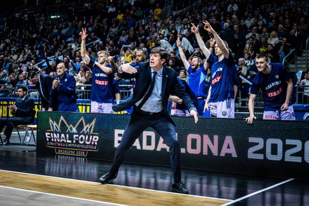 Basketball Berlin 18.03.2026 FIBA Champions League Round Of 16 Alba Berlin - AEK Athen Pedro Calles (Alba Berlin, Trainer)