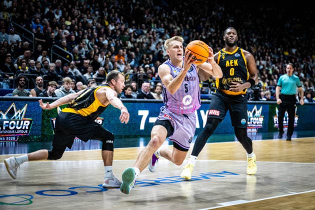 Basketball Berlin 18.03.2026 FIBA Champions League Round Of 16 Alba Berlin - AEK Athen Sam Griesel (Alba Berlin, No.05)