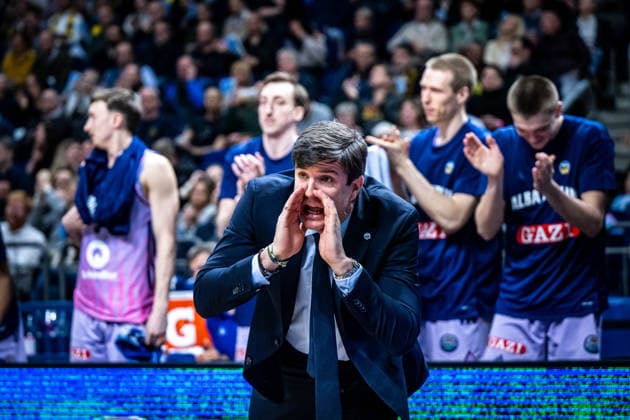 Basketball Berlin 18.03.2026 FIBA Champions League Round Of 16 Alba Berlin - AEK Athen Pedro Calles (Alba Berlin, Trainer)