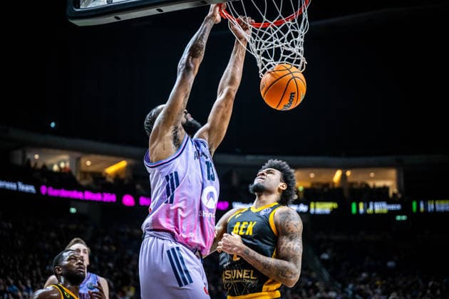 Basketball Berlin 18.03.2026 FIBA Champions League Round Of 16 Alba Berlin - AEK Athen J wan Roberts (Alba Berlin, No.13)