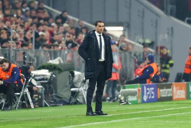 Raffaele Palladino (Atalanta Bergamo, Chef-Trainer), GER, FC Bayern Muenchen vs. Atalanta Bergamo, Fussball, UEFA Champions League, Achtelfinale, Rueckspiel, Saison 2025 2026, 18.03.2026, GER, FC Bayern Muenchen vs. Atalanta Bergamo, Fussball, UEFA Champions League, Achtelfinale, Rueckspiel, Saison 2025 2026, 18.03.2026 Muenchen Copyright: xEibner-Pressefoto JennixMaulx EP_JML