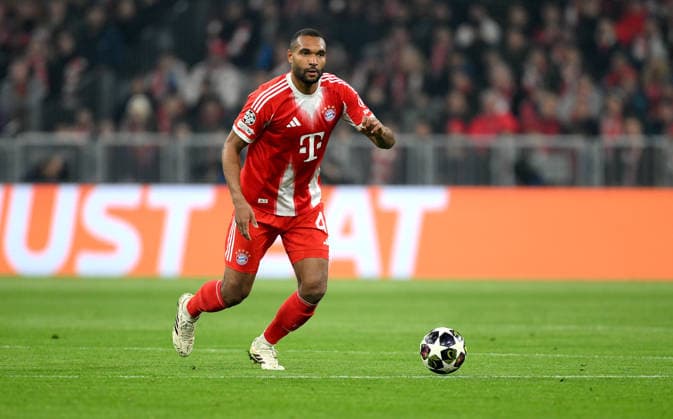 FUSSBALL CHAMPIONS LEAGUE SAISON 2025 2026 Achtelfinal Rueckspiel 18.03.2026 FC Bayern Muenchen - Atalanta Bergamo Jonathan Tah (FC Bayern Muenchen)