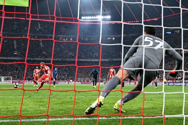 Mg Monaco di Baviera (Germania) 18 03 2026 - Champions League Bayern Monaco-Atalanta foto Matteo Gribaudi Image nella foto: gol Harry Kane 