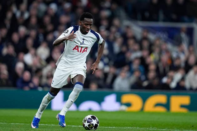 March 18, 2026, London, London, England: Pape Matar Sarr of Tottenham Hotspur in action during the UEFA Champions League 2025 26 Round of 16 Second Leg match between Tottenham Hotspur and Atletico de Madrid at Tottenham Hotspur Stadium on March 18, 2026, in London, England. London England - ZUMAa181 20260318_zaa_a181_196 Copyright: xDennisxAgyemanx