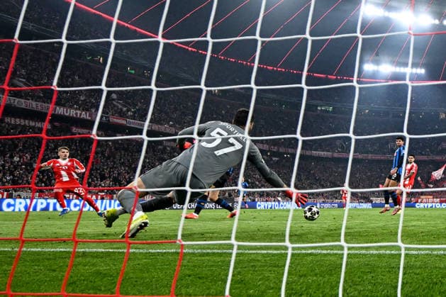 Mg Monaco di Baviera (Germania) 18 03 2026 - Champions League Bayern Monaco-Atalanta foto Matteo Gribaudi Image nella foto: gol Lennart Karl 