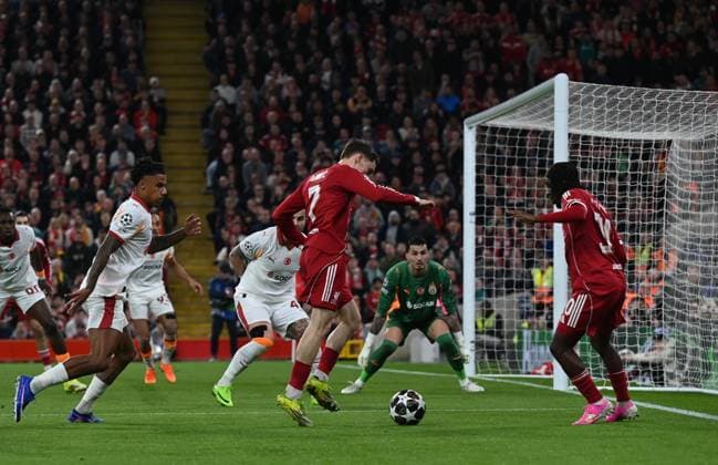 Liverpool v Galatasaray - UEFA Champions League LIVERPOOL, UNITED KINGDOM - MARCH 18: Wirtz (7) of Liverpool in action during the UEFA Champions League Round of 16 2nd match between Liverpool and Galatasaray at Anfield Stadium in Liverpool, United Kingdom, on March 18, 2026. Rasid Necati Aslim Anadolu Liverpool United Kingdom. Editorial use only. Please get in touch for any other usage.  Copyright: x2026xAnadoluxRasidxNecatixAslimx