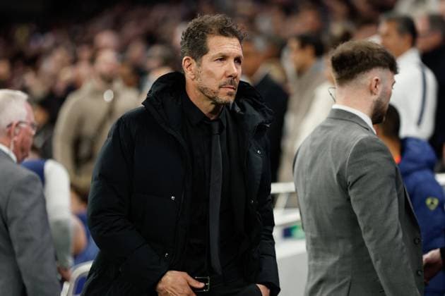 Tottenham Hotspur v Atletico Madrid - UEFA Champions League LONDON, UNITED KINGDOM - MARCH 18: Atletico Madrid head coach Diego Simeone ahead of the UEFA Champions League football match between Tottenham Hotspur and Atletico Madrid at the Tottenham Hotspur Stadium on March 18, 2026, in London, United Kingdom. David Cliff Anadolu London United Kingdom. Editorial use only. Please get in touch for any other usage.  Copyright: x2026xAnadoluxDavidxCliffx