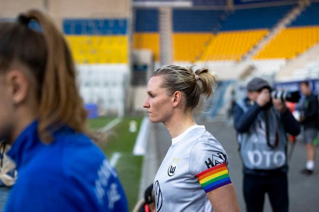 Google Pixel Frauen-Bundesliga: FC Carl Zeiss Jena vs. VfL Wolfsburg; Jena; 18.03.2026 Alexandra Popp ( 11; VfL Wolfsburg) Google Pixel Frauen-Bundesliga: FC Carl Zeiss Jena vs. VfL Wolfsburg; ad hoc arena im Ernst-Abbe-Sportfeld; 18.03.2026 DFB REGULATIONS PROHIBIT ANY USE OF PHOTOGRAPHS AS IMAGE SEQUENCES AND OR QUASI-VIDEO. Copyright: xBEAUTIFULxSPORTS Duehringx