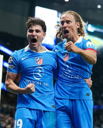 Tottenham Hotspur v AtlÃ tico Madrid, UEFA Champions League Julian Ãlvarez of AtlÃ tico Madrid celebrating his goal to make it 1-1 during the Tottenham Hotspur v AtlÃ tico Madrid UEFA Champions League, Round of 16, 2nd Leg match at the Tottenham Hotspur Stadium, London, England on 18 March 2026 Credit: Dylan Hepworth Every Second Media Editorial use only. All images are copyright Every Second Media Limited. No images may be reproduced without prior permission. Copyright: xIMAGO EveryxSecondxMediax ESM-1865-0192 DylanxHepworthx xEveryxSecondxMediax