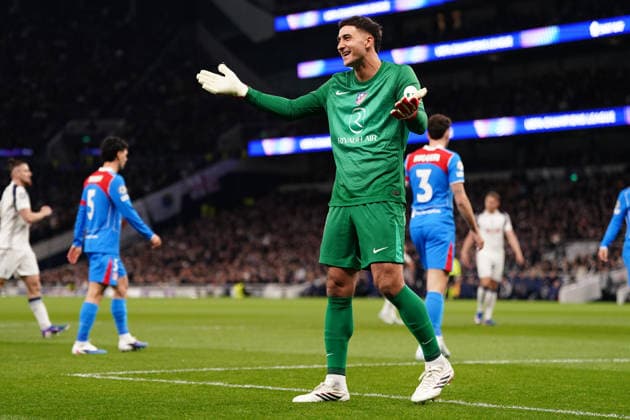 UEFA Champions League: Tottenham Hotspur v Atletico Madrid AtlÃ tico Madrid goalkeeper Juan Musso during the UEFA Champions League match Tottenham Hotspur vs Atletico Madrid at Tottenham Hotspur Stadium, London, United Kingdom on 18 March 2026 (Photo by Harvey Murphy News Images) Copyright: xHarveyxMurphy NewsxImagesx